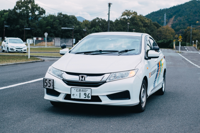 環境に配慮した教習車